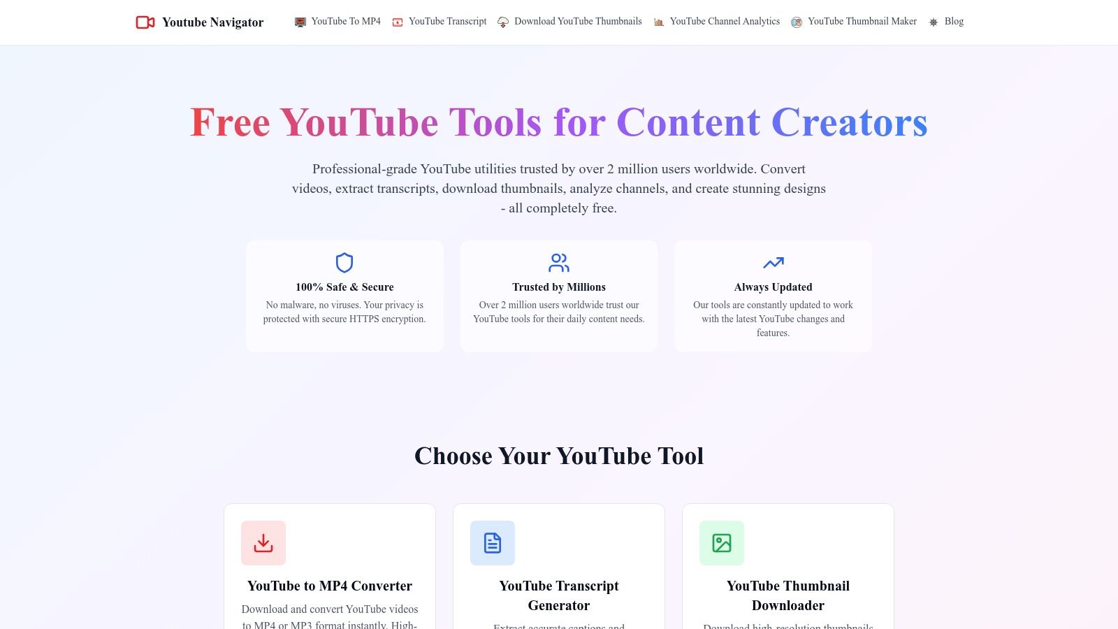 Youtube Navigator