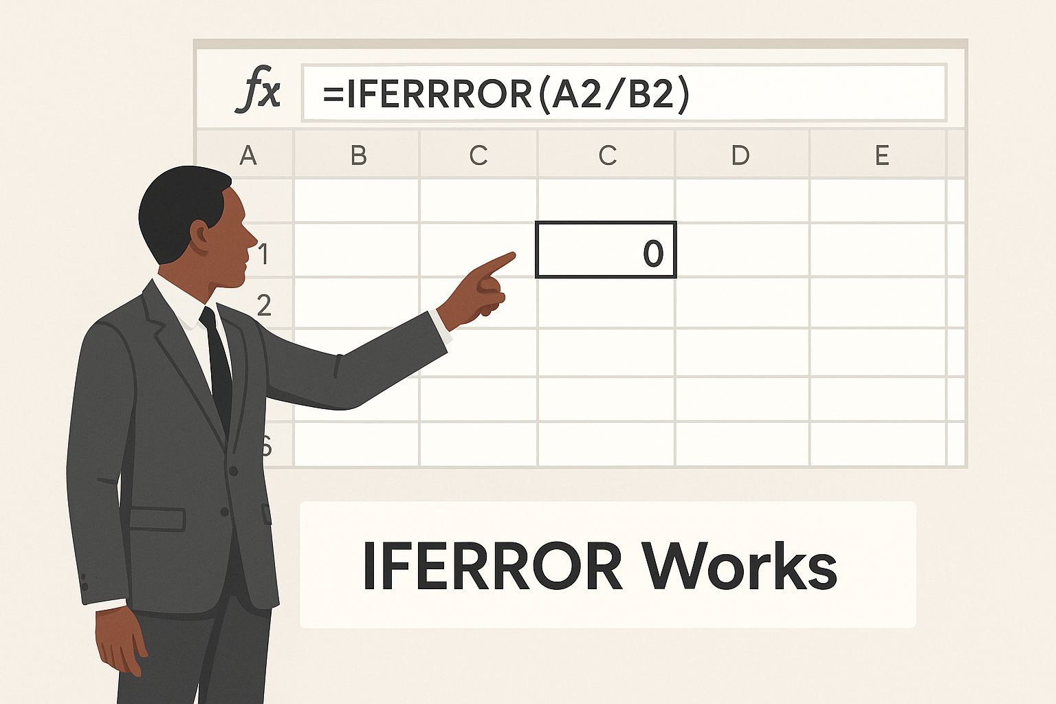 Infographic about excel formula error