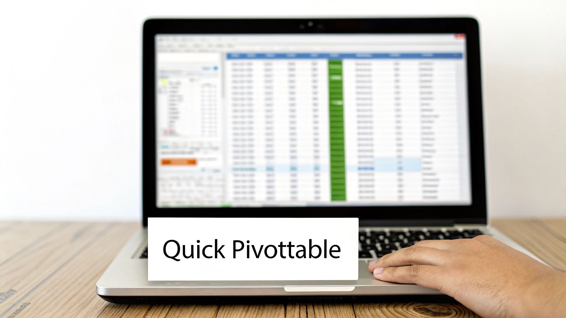 Alt + N + V (Excel) - Quick PivotTable Creation