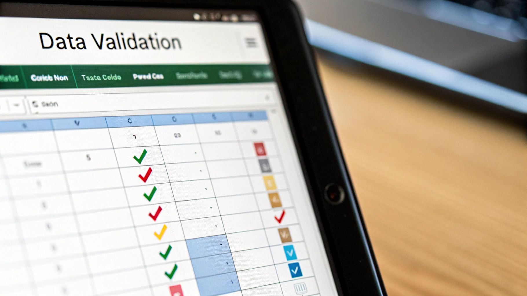 Use Data Validation and Error Checking
