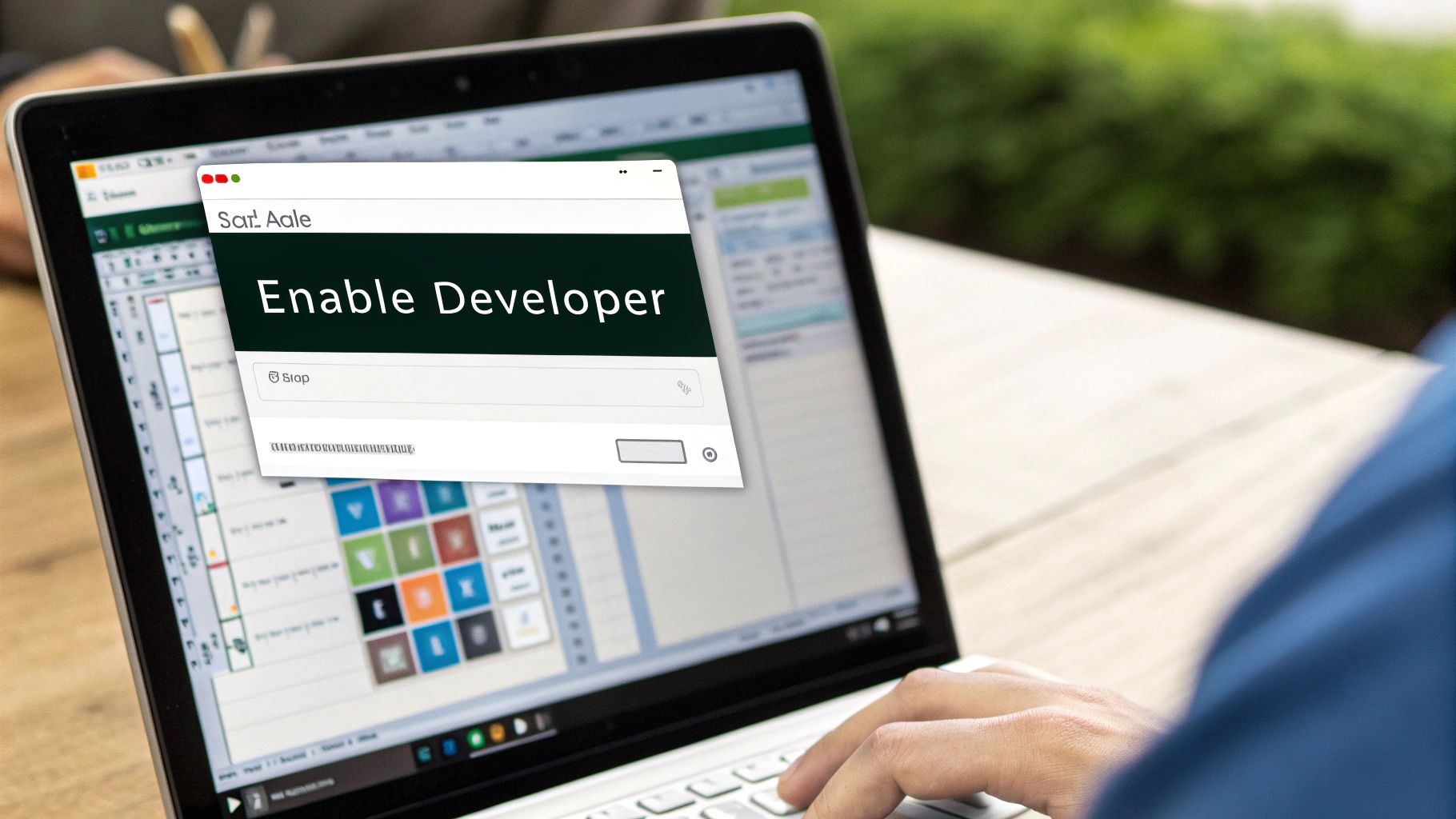 Screenshot from https://support.microsoft.com/en-us/office/show-the-developer-tab-e1192344-5e56-4d45-931b-e5fd9bea2d45