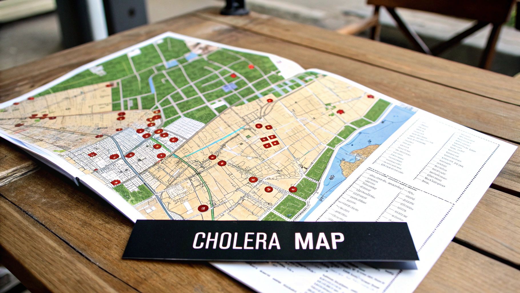 Geographic Data Visualization - John Snow's Cholera Map