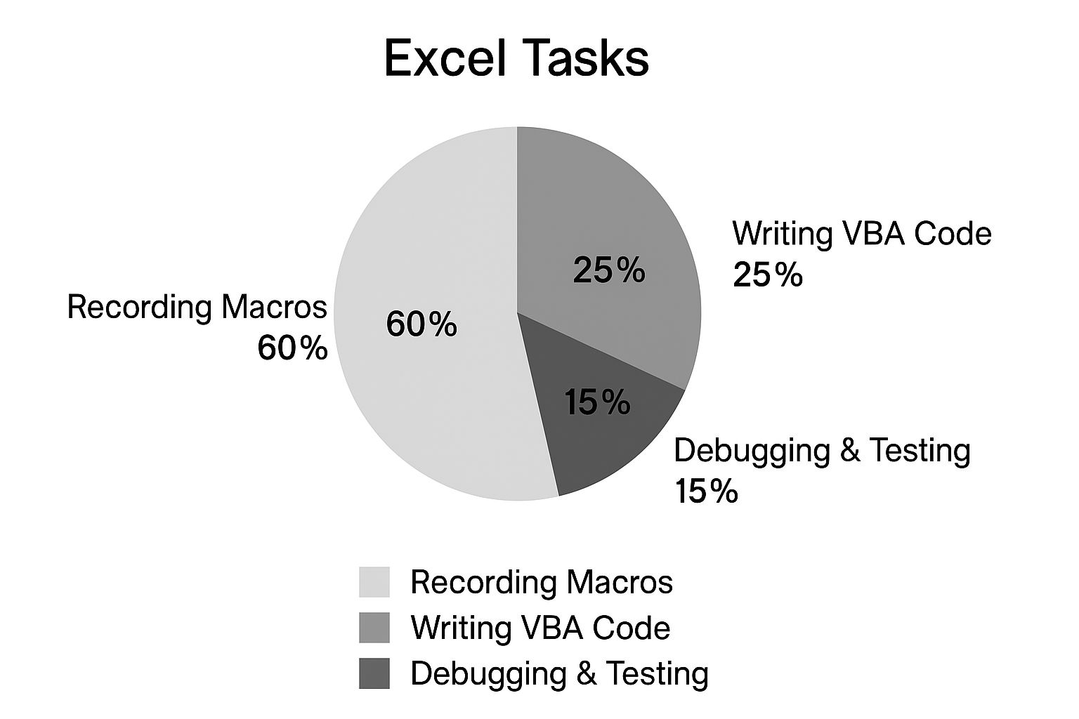 Infographic about excel macros for beginners