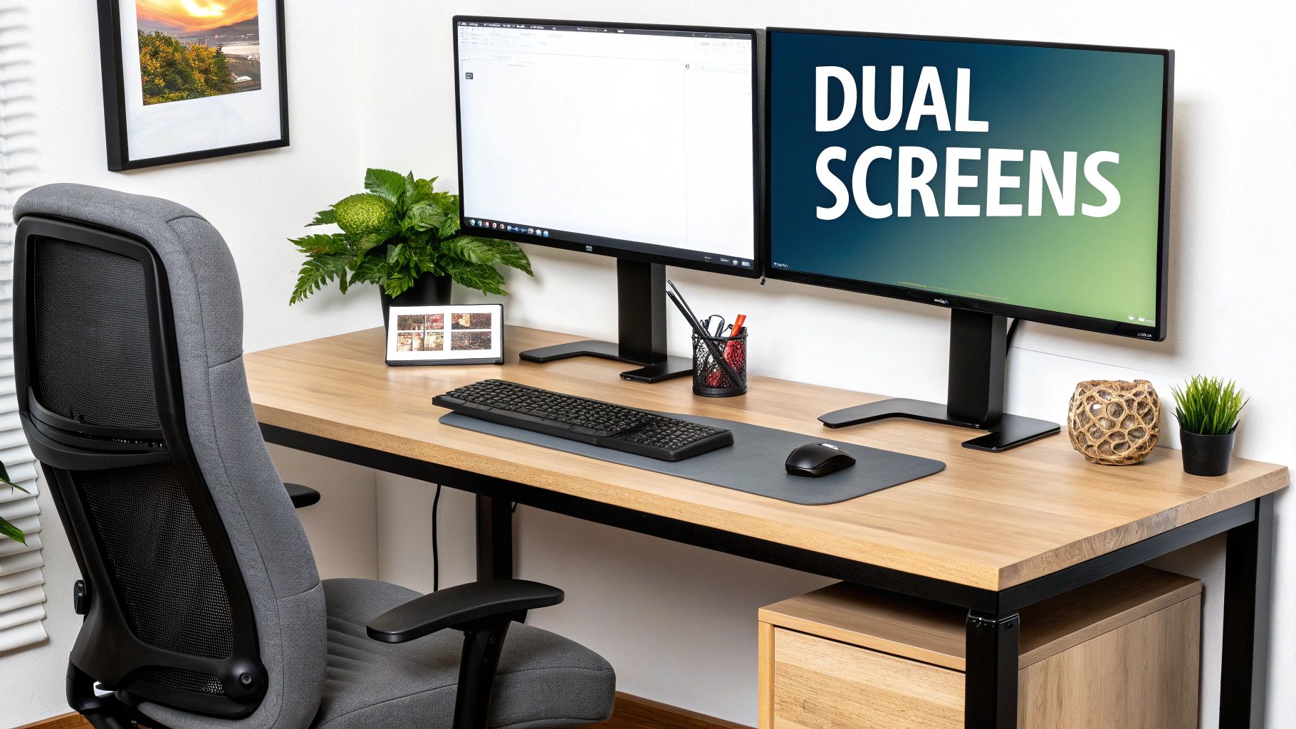 Dual Monitor Setup