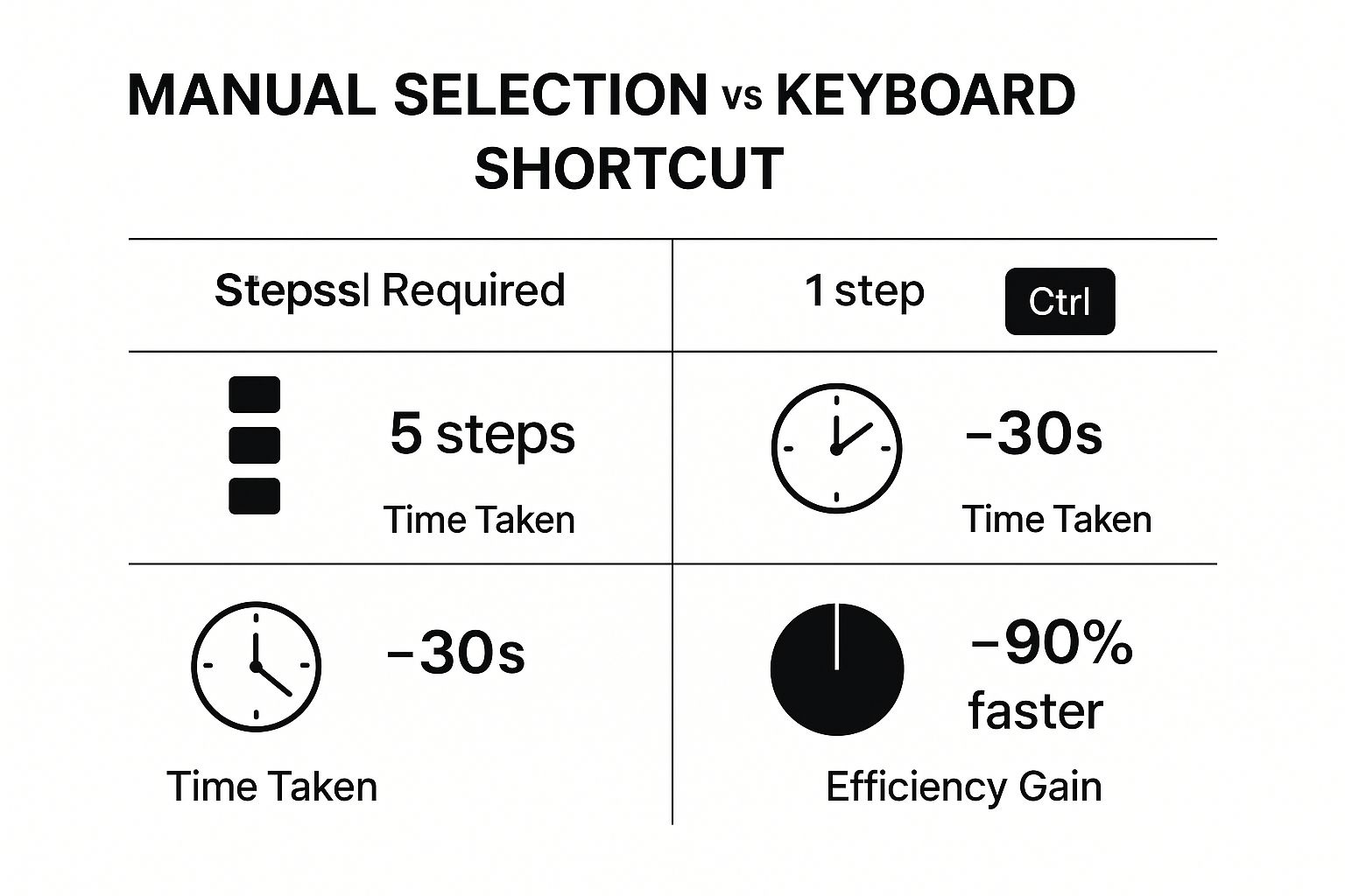 Infographic about excel visible cells only