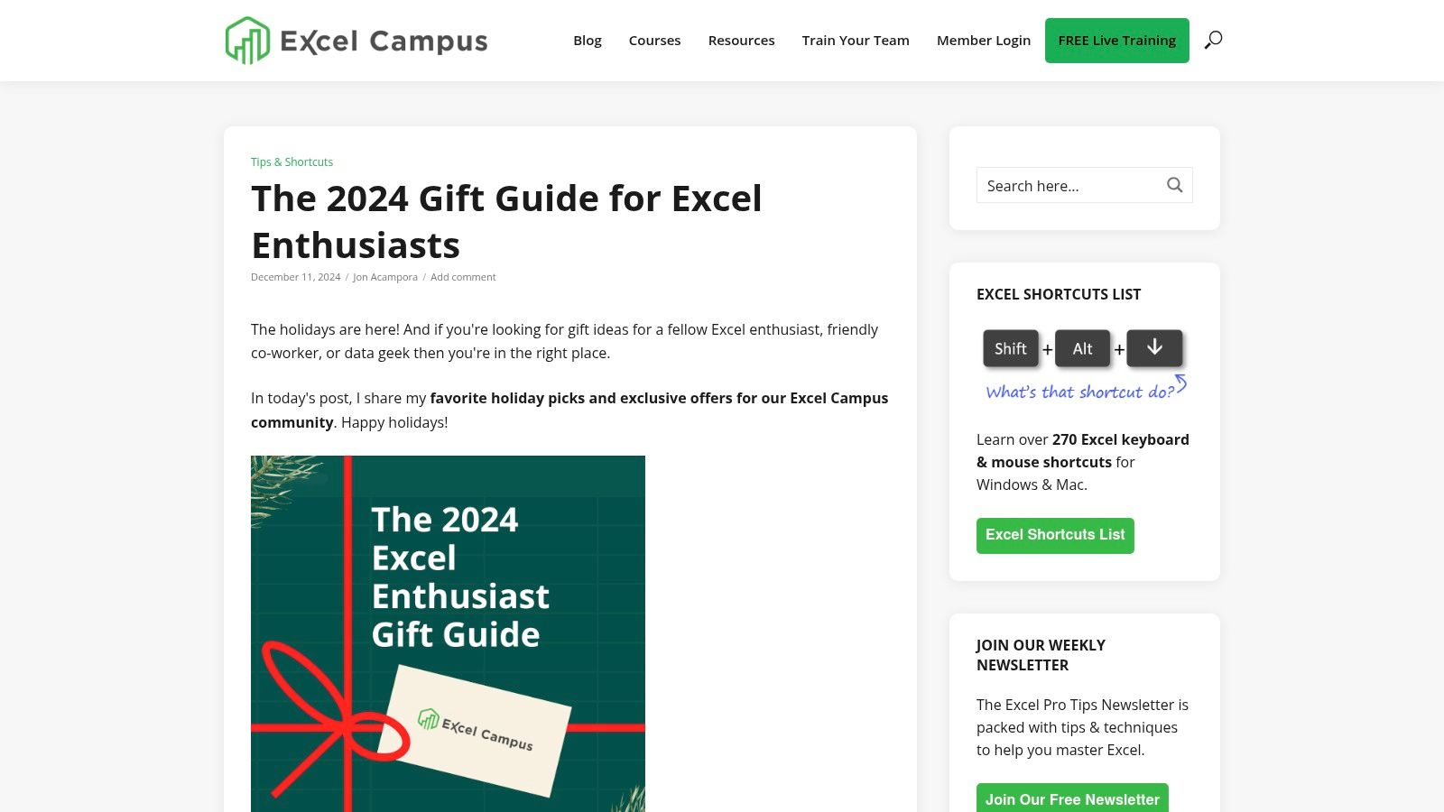 Excel Campus
