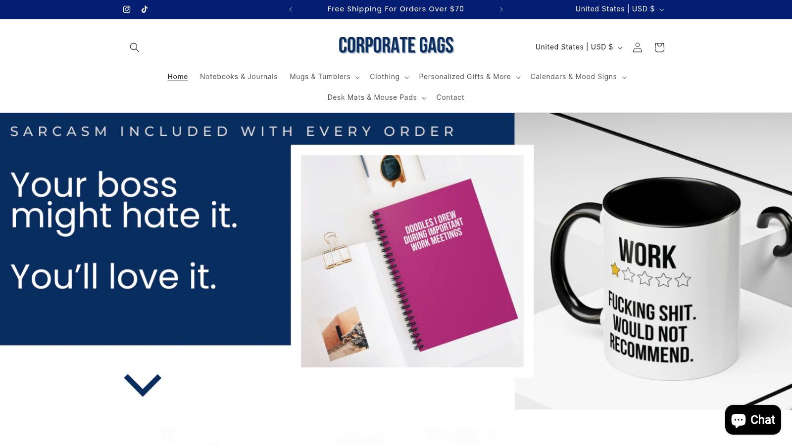 Corporate Gags