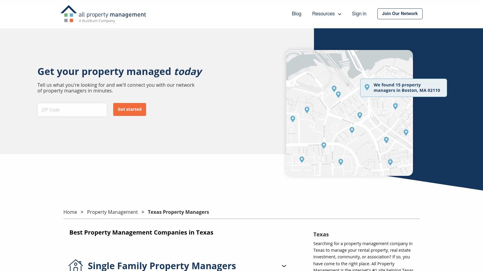 All Property Management (by Buildium) – Texas Marketplace