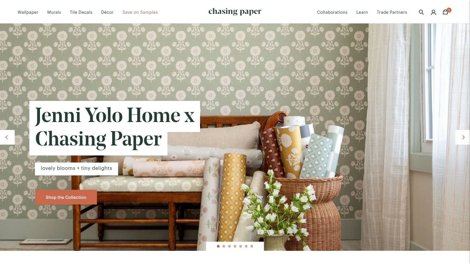 Chasing Paper Peel-and-Stick Wallpaper