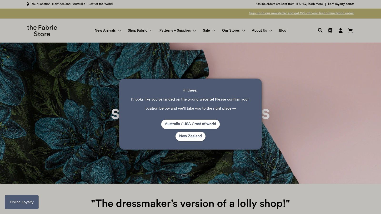 The Fabric Store