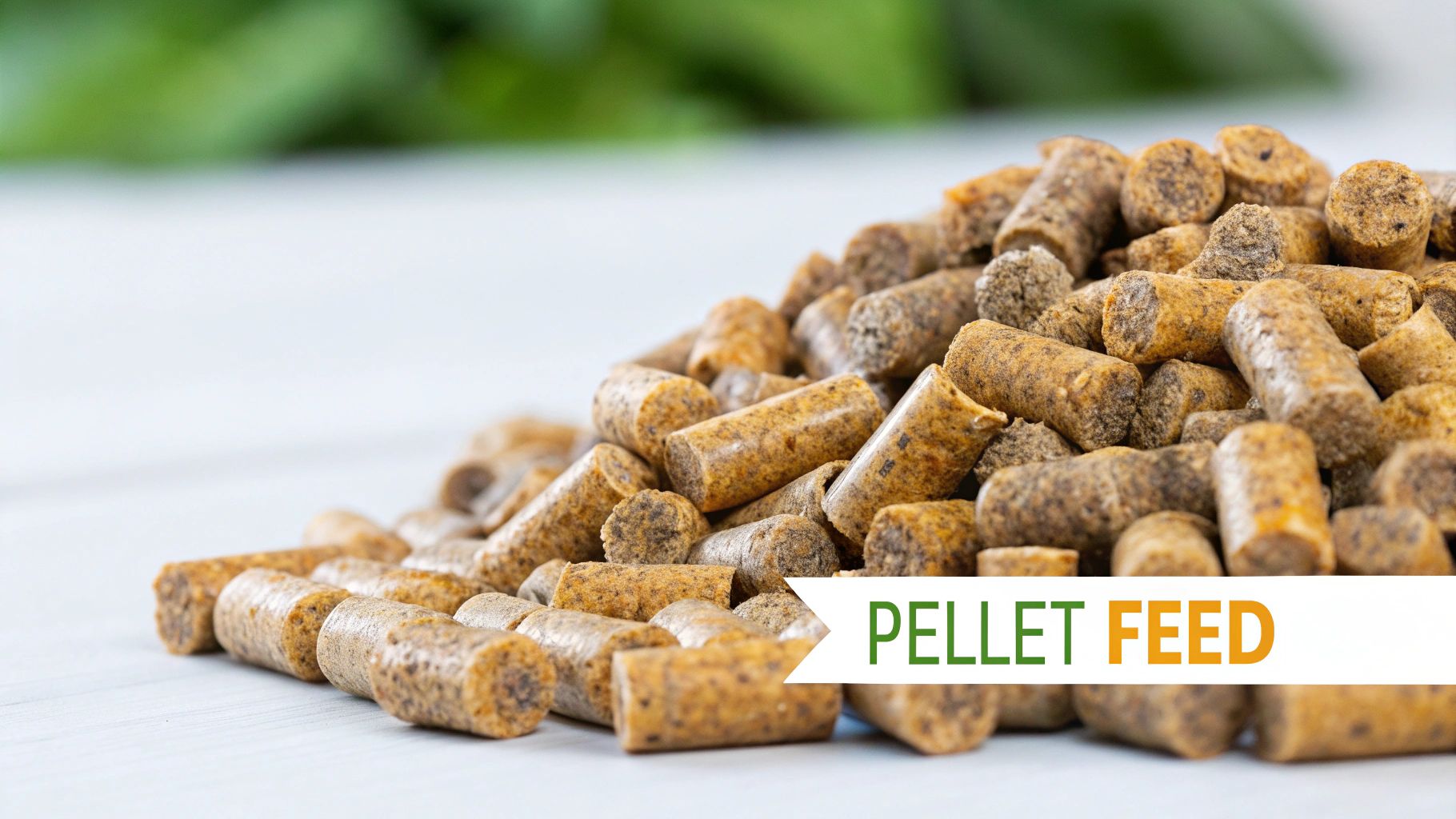 Pellet Feed (Compressed Cylindrical Form)