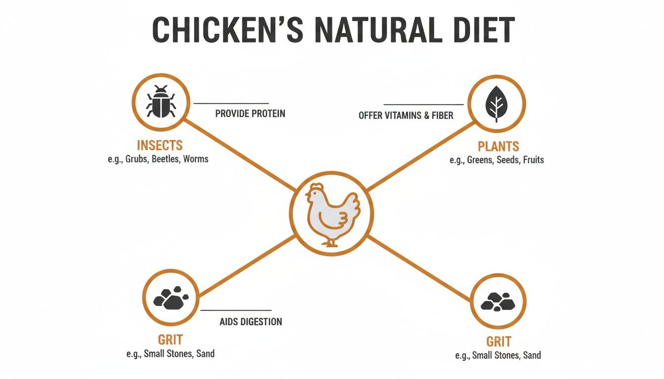 Discover what do chickens naturally eat for healthier flocks – Pure Grubs