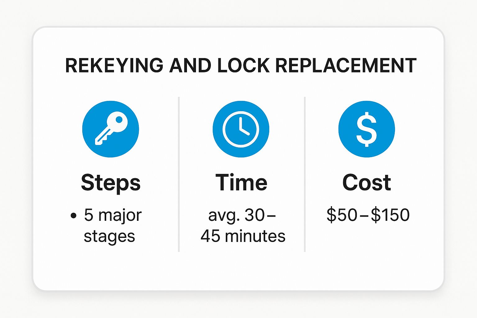 Infographic about locksmith for safes