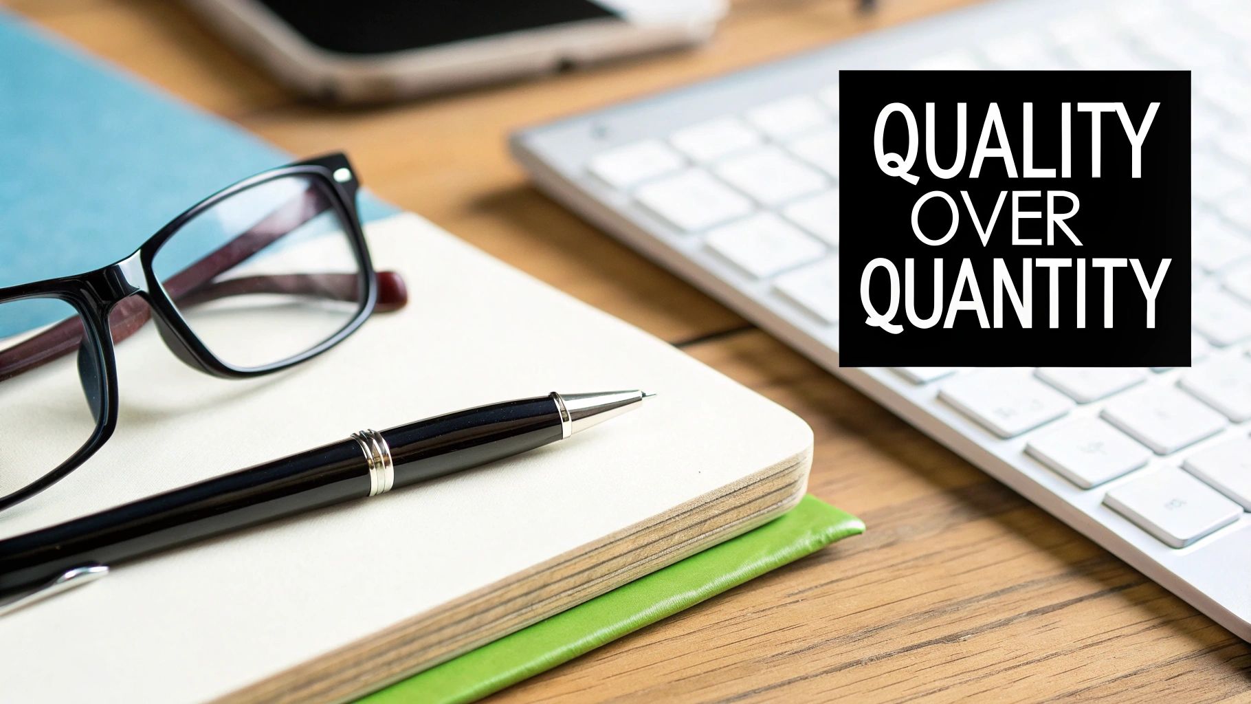 Focus on Quality Over Quantity