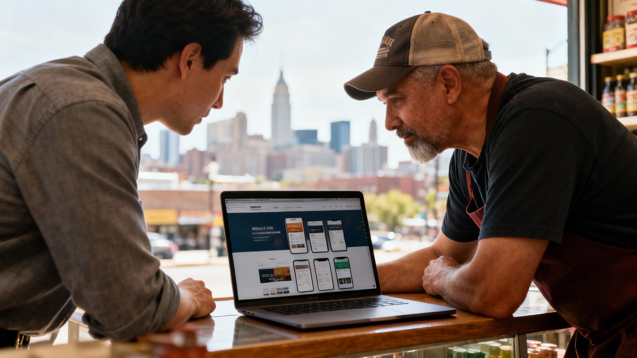 Screenshot from https://clutch.co/web-designers/newark