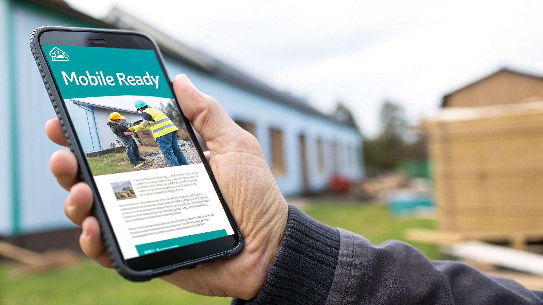 mobile ready lead gen for contractors