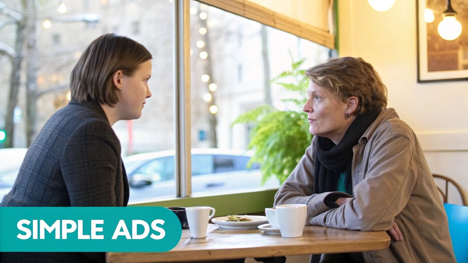 super simple ads run for a local business brings customers in to your shops