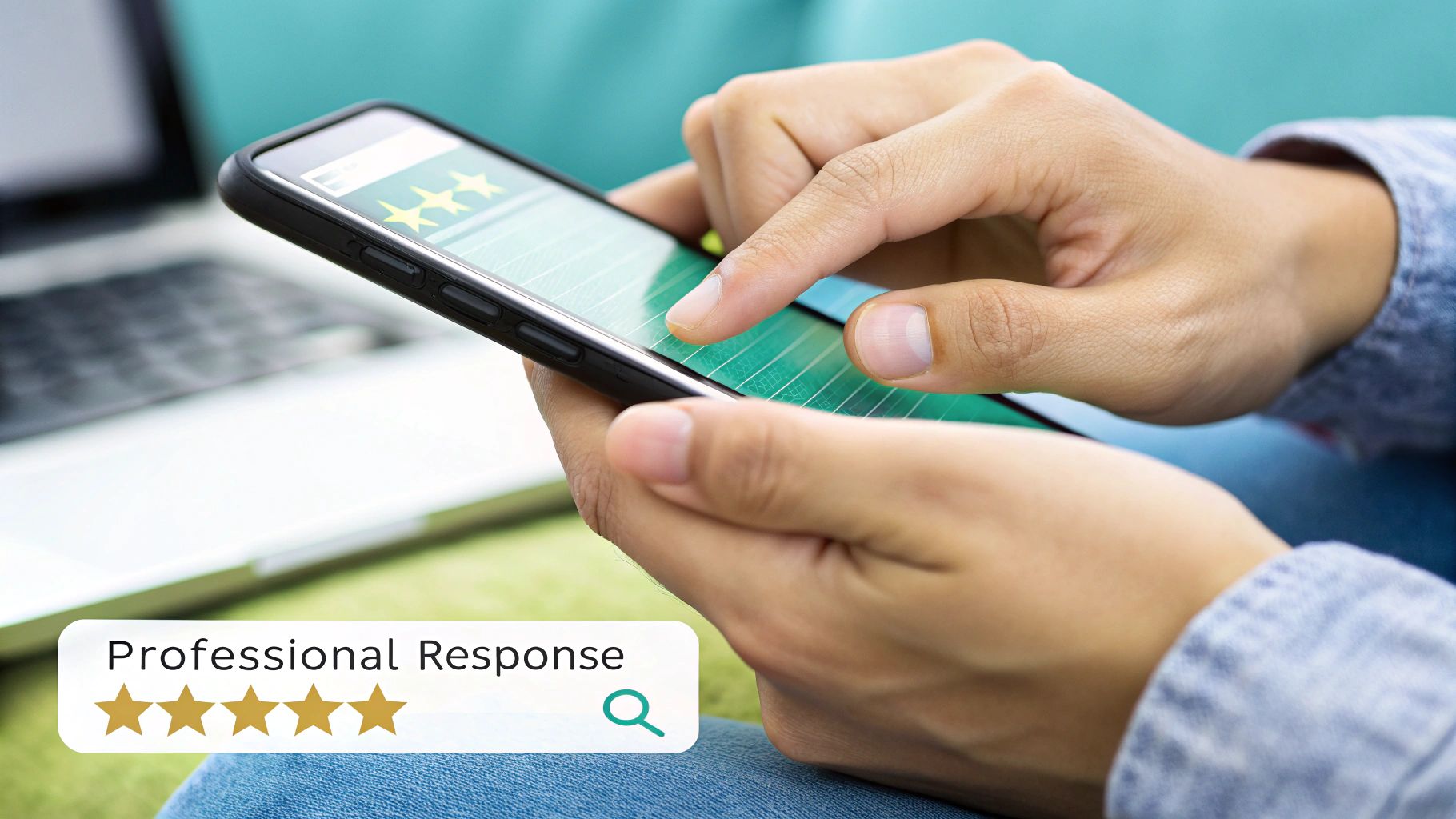 Respond Professionally to Reviews and Feedback