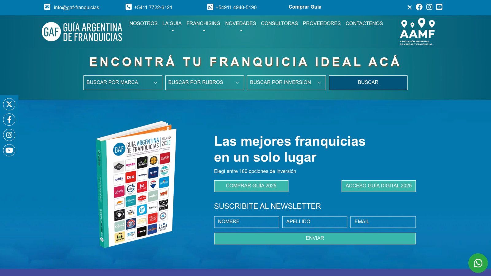 Guía Argentina de Franquicias (GAF)