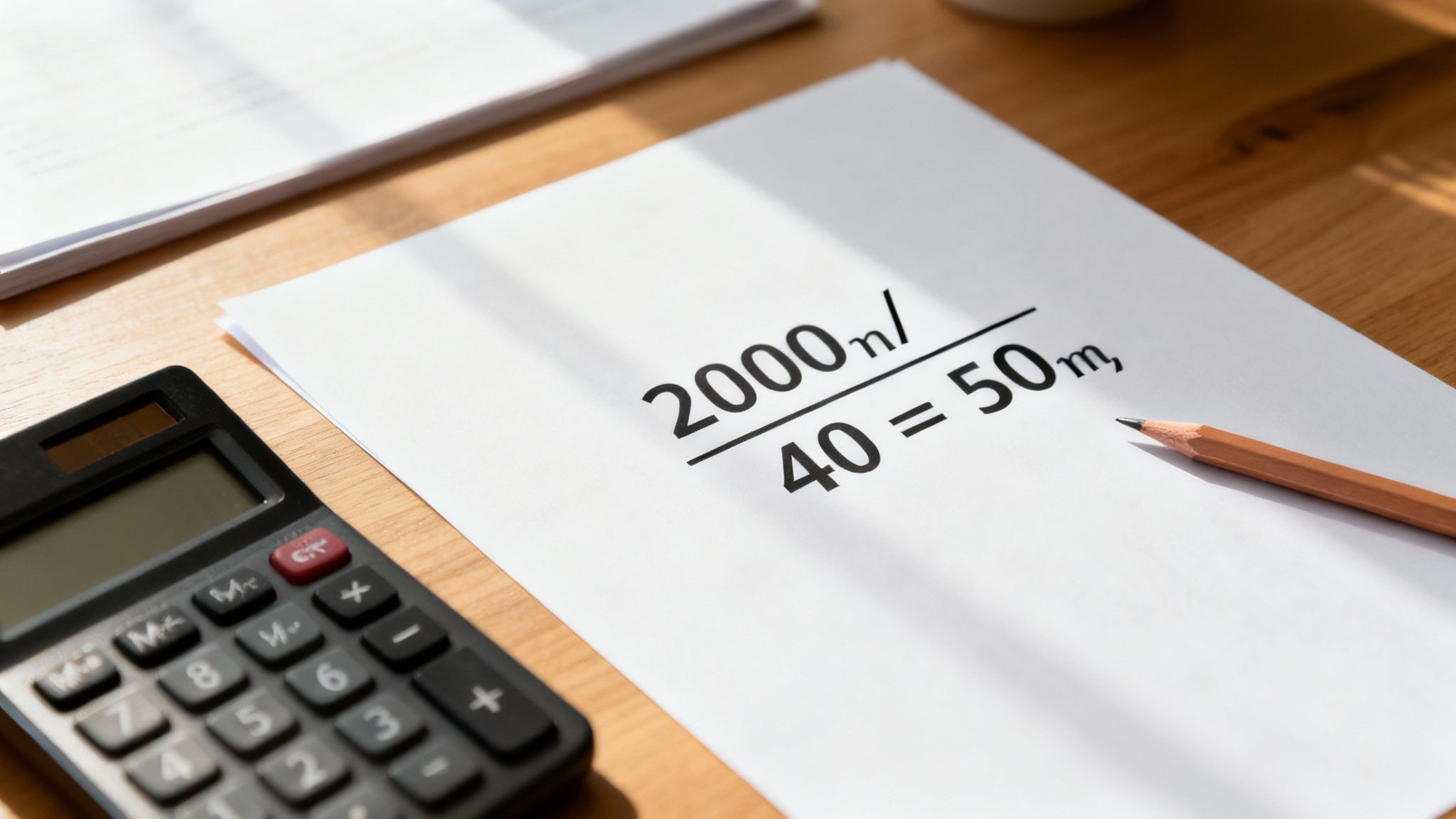 אינפוגרפיקה המציגה את נוסחת חישוב ה-CPA
