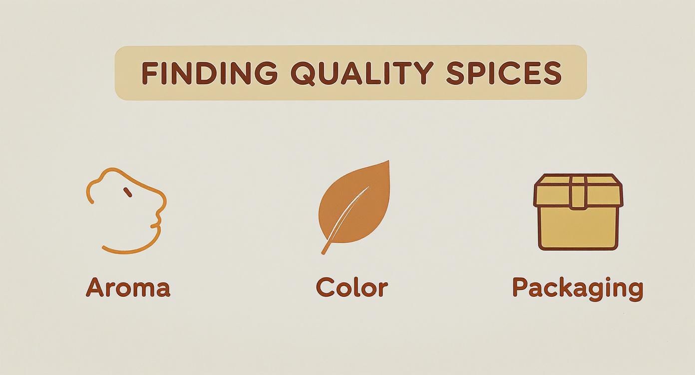 Infographic about indian spices near me