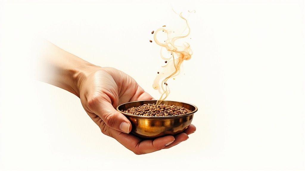 Whole and ground cumin in bowls, showcasing its rich, earthy texture and colour.