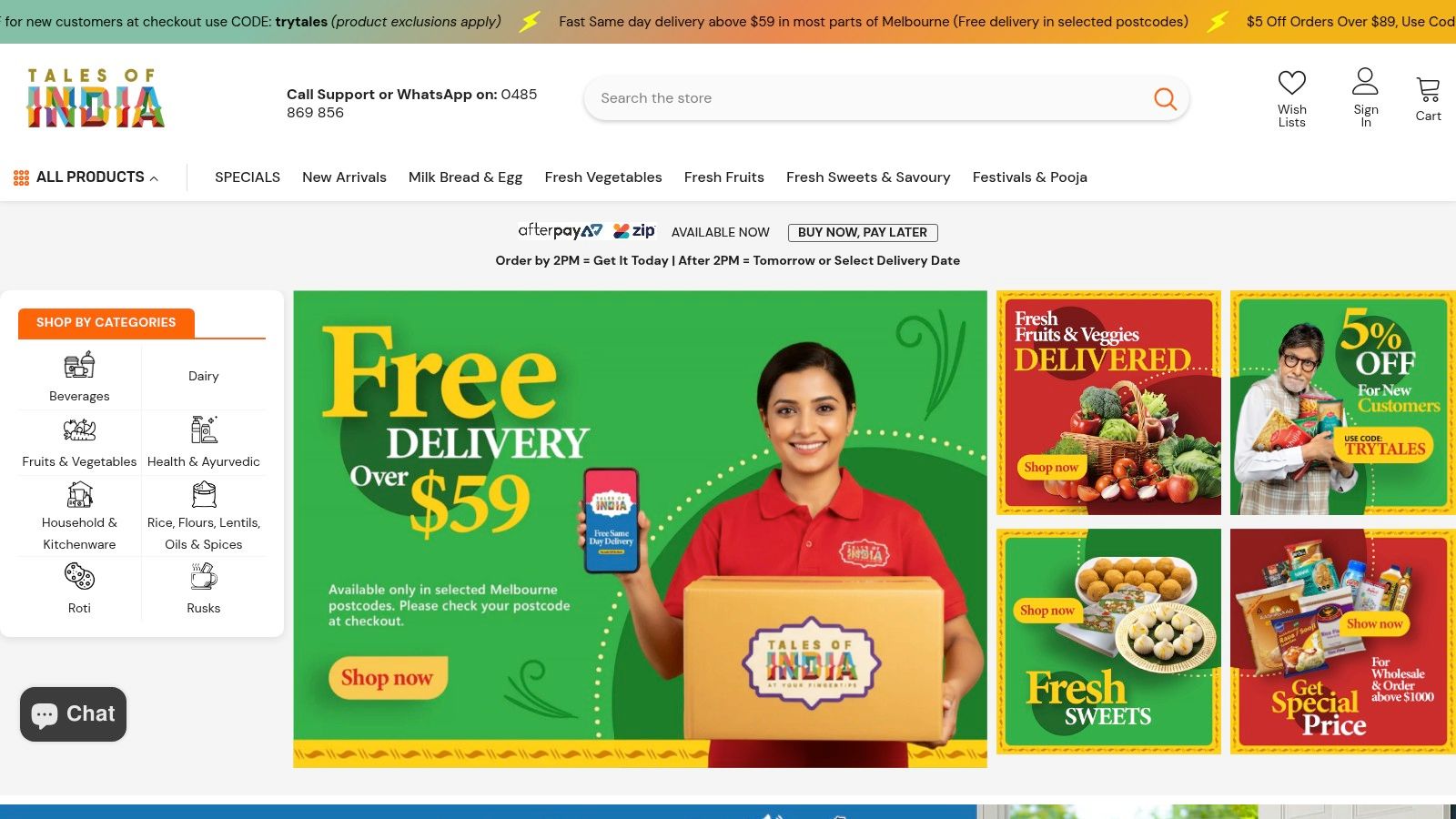 Tales of India (Deep India Supermarket online)