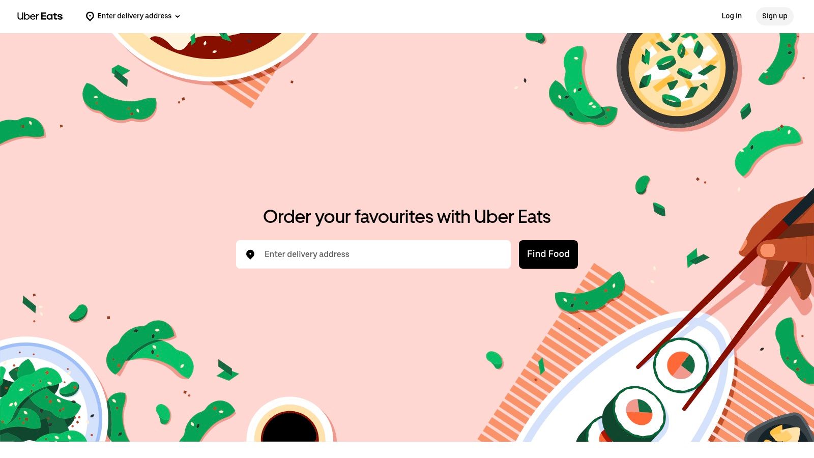 Uber Eats – Melbourne CBD (delivery or pickup)