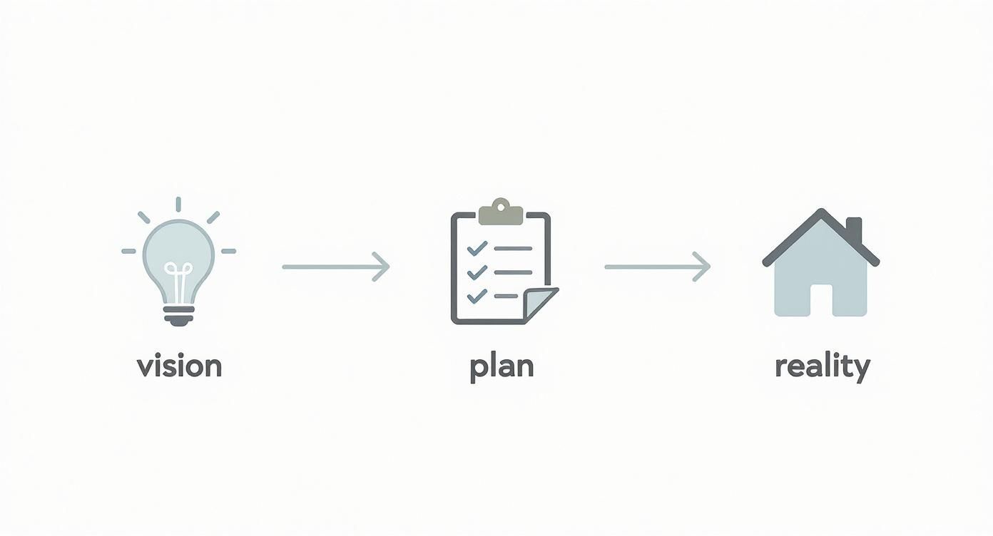 Infographic about interior design project management