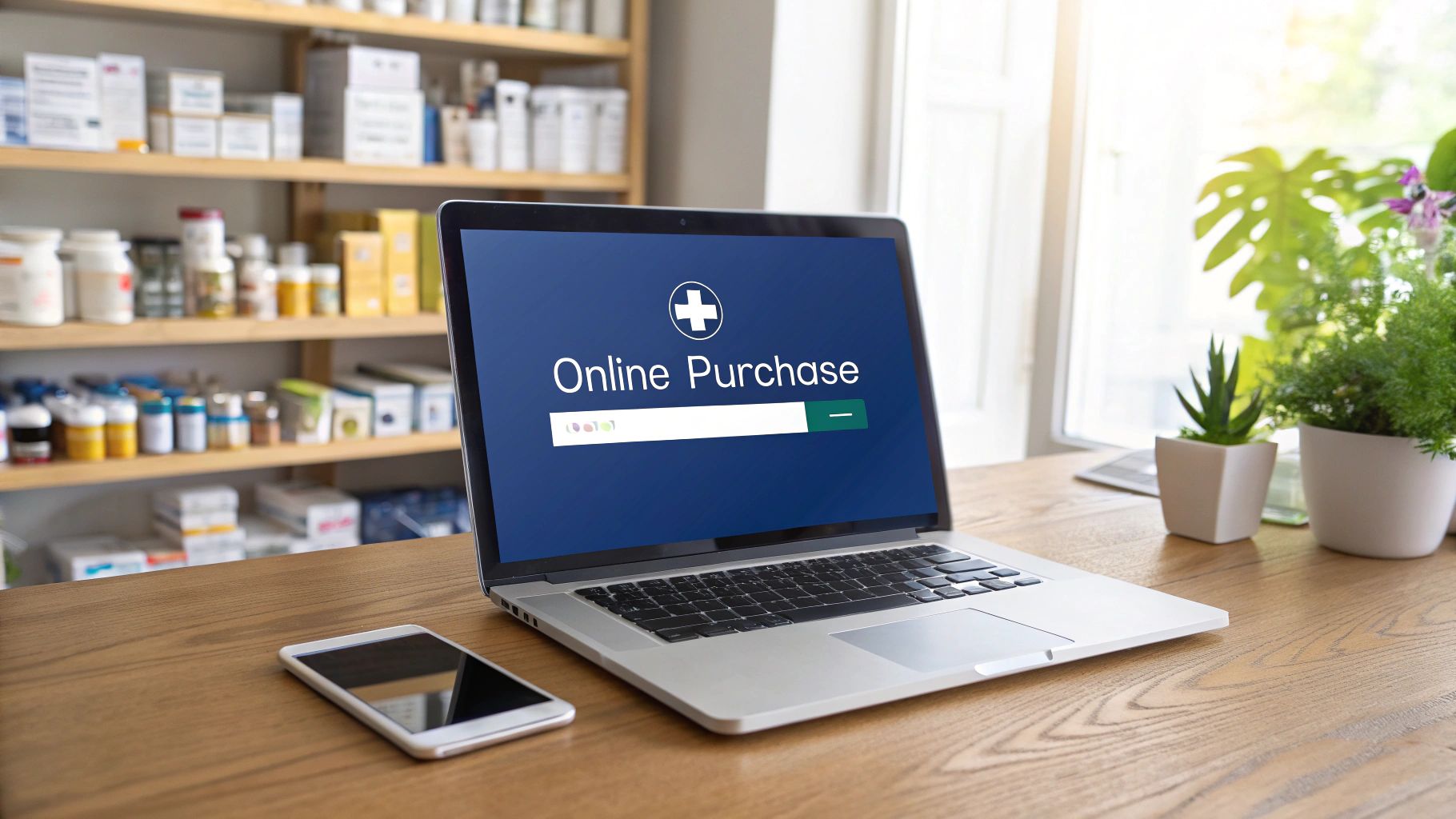 A person sitting comfortably at home, having a video consultation with a healthcare professional on their laptop.