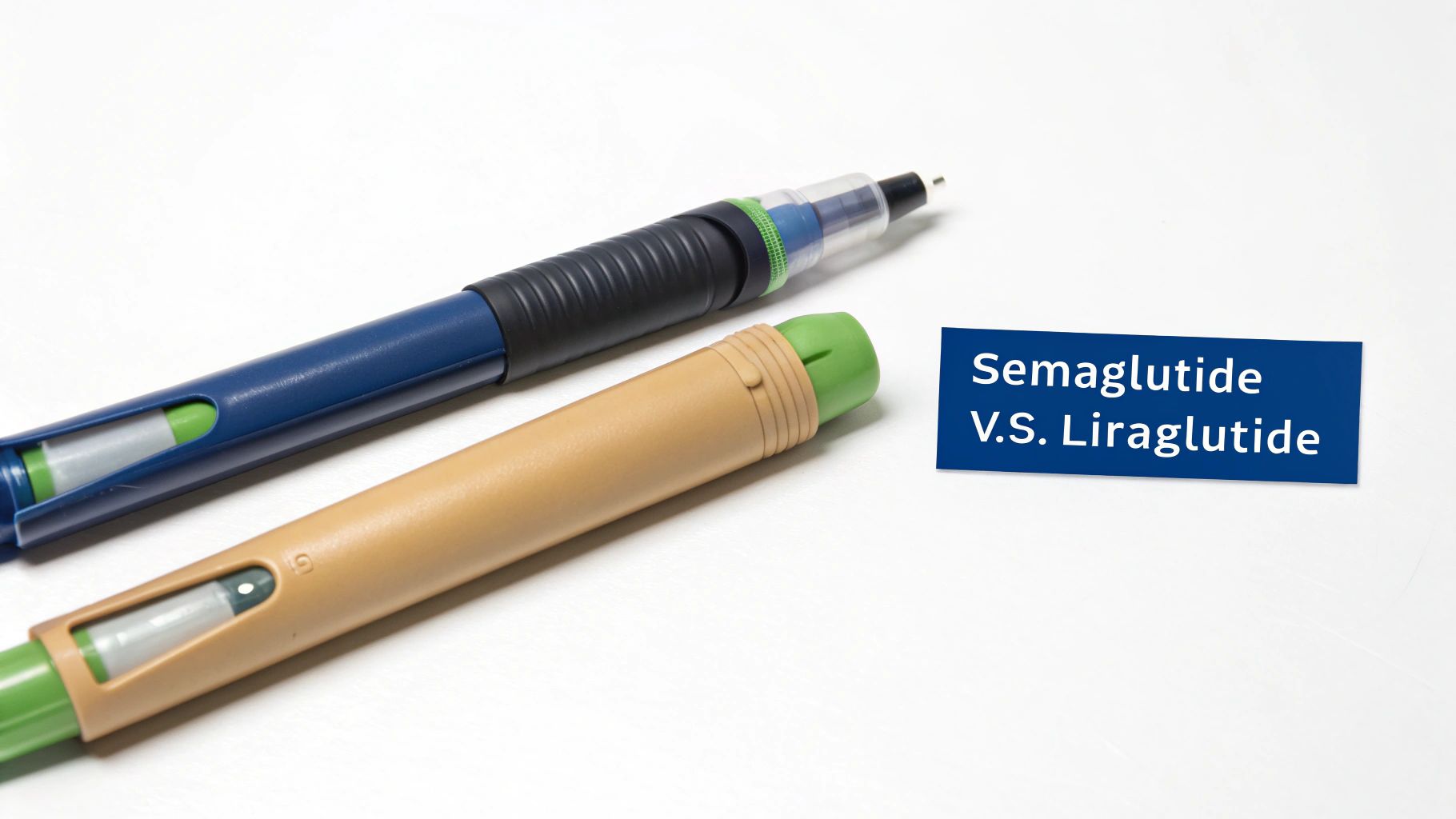 A woman smiles while holding an apple, representing healthy lifestyle choices supported by GLP-1 medications.