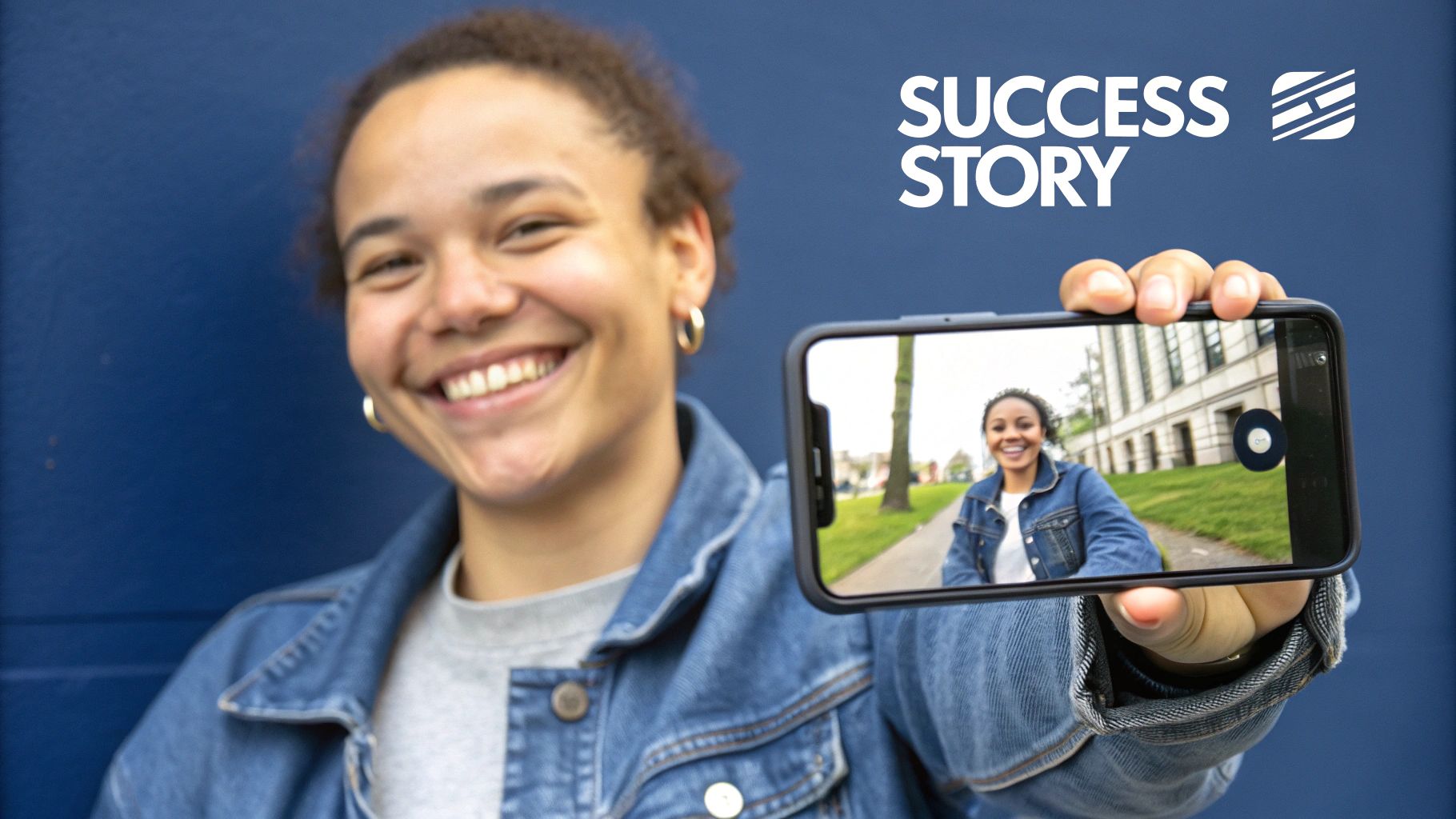 A woman enjoys a healthy salad outdoors, symbolizing a holistic approach to health.