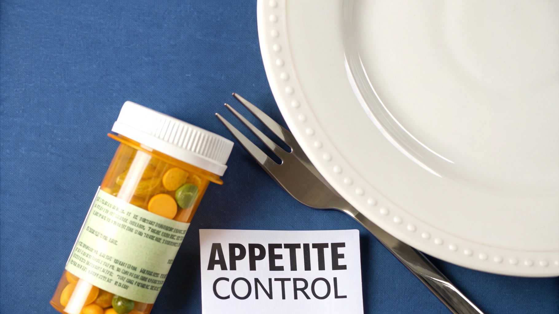 A diagram illustrating how GLP-1 medications work by signaling fullness to the brain and slowing stomach emptying.