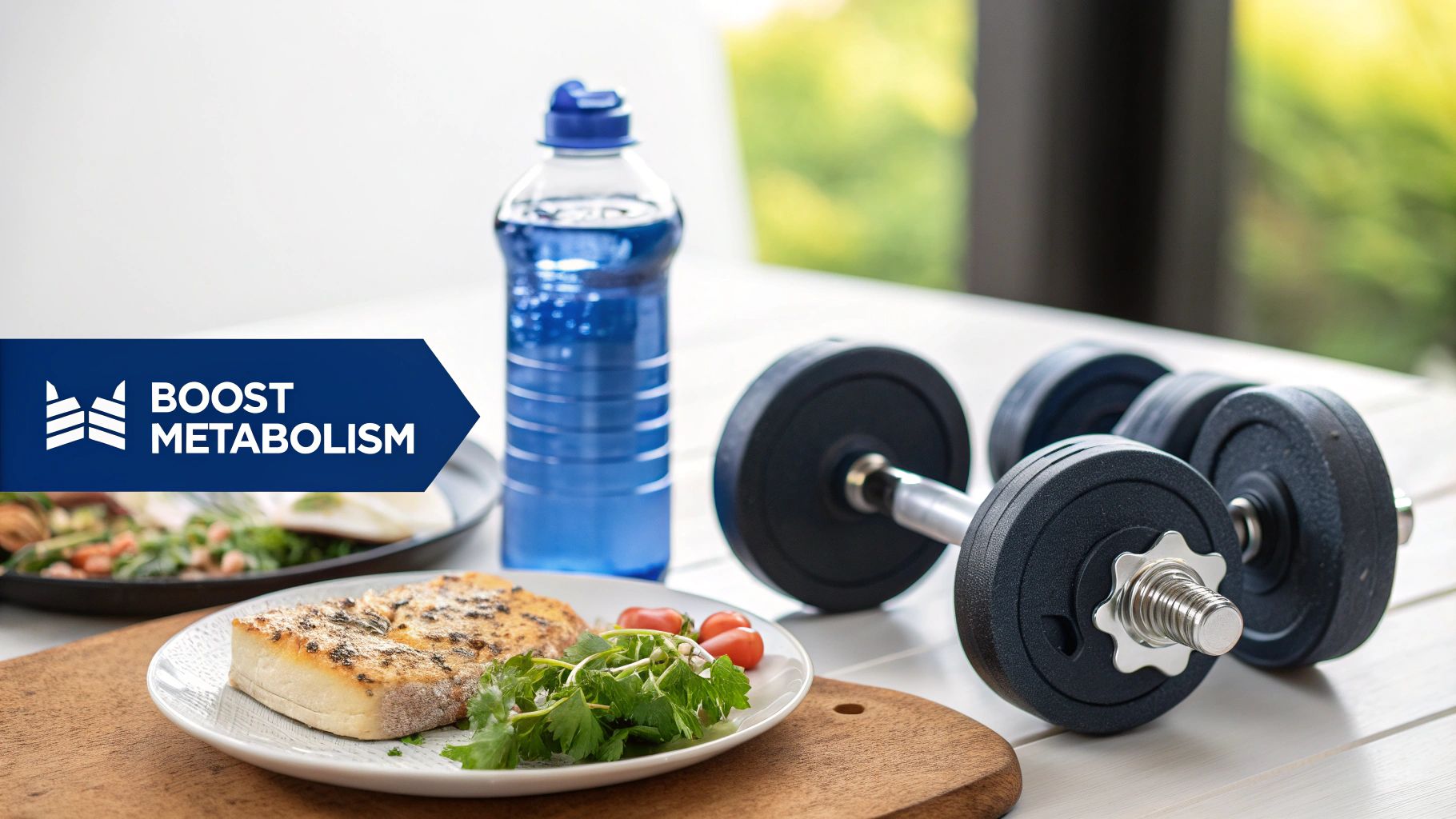 A woman in activewear stretches her leg while sitting on a yoga mat, ready for a workout.