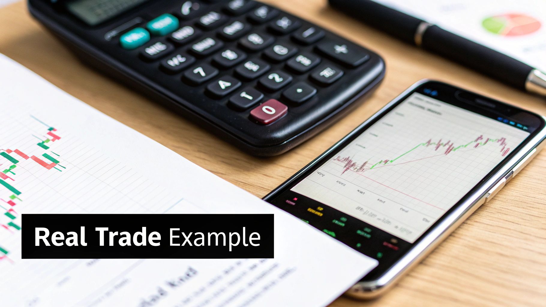 A trader analyzing profit and loss charts on a computer screen. A trader analyzing profit and loss charts on a computer screen.