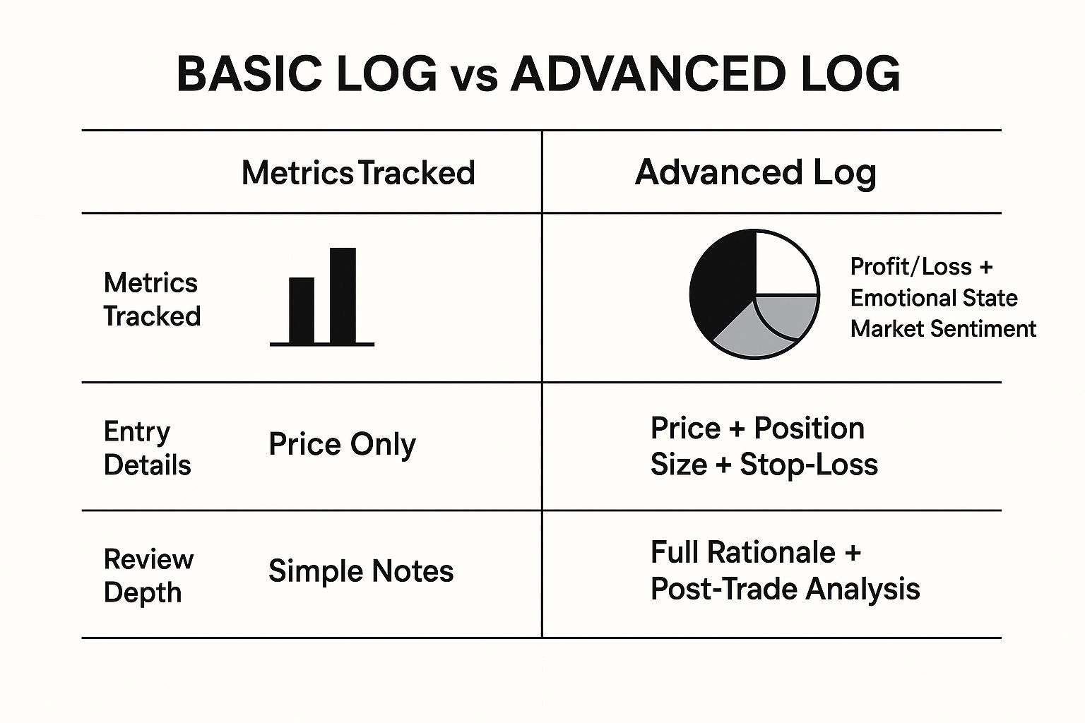 Infographic about daily log book