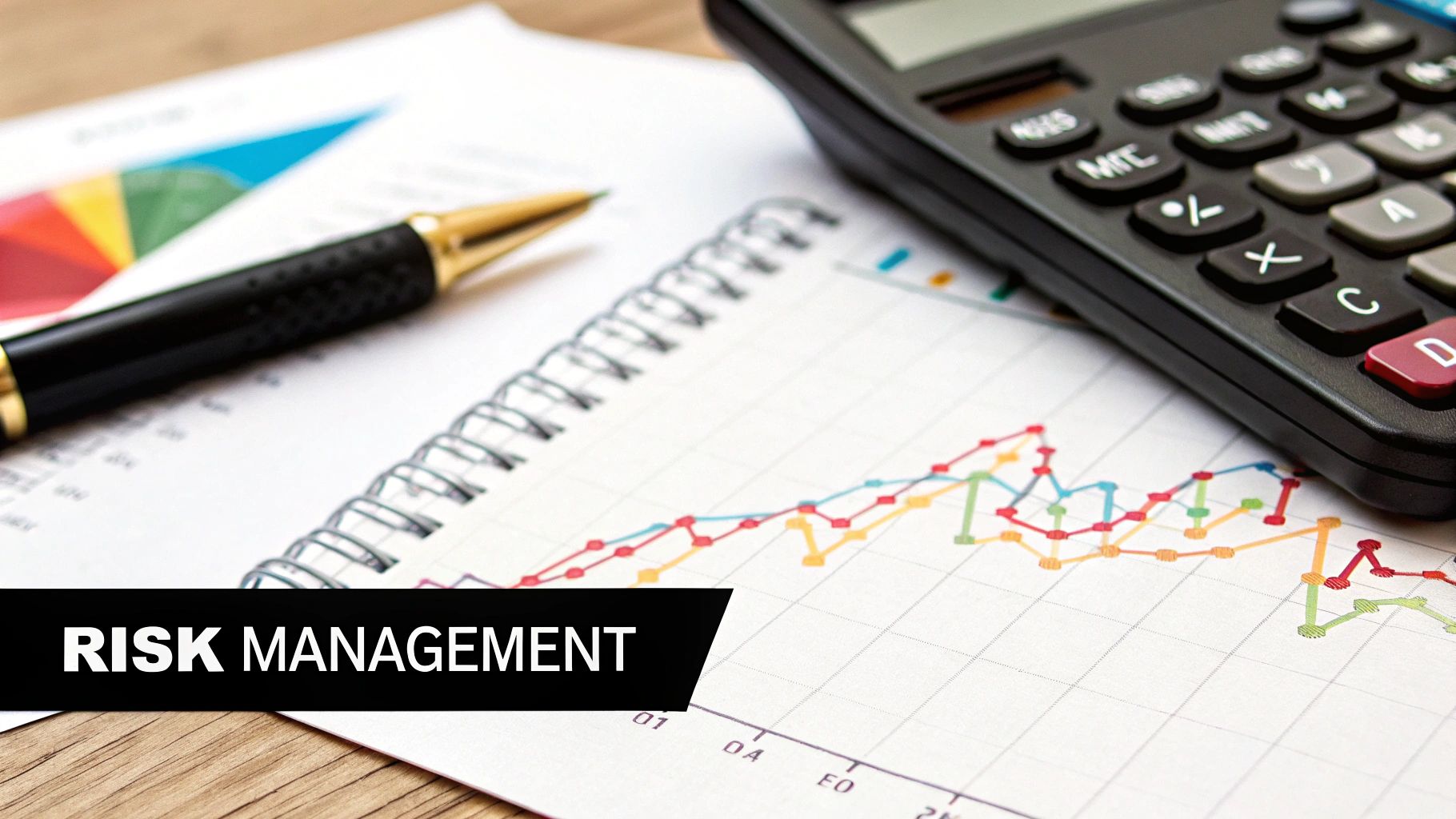 Infographic detailing risk management principles and position sizing formulas