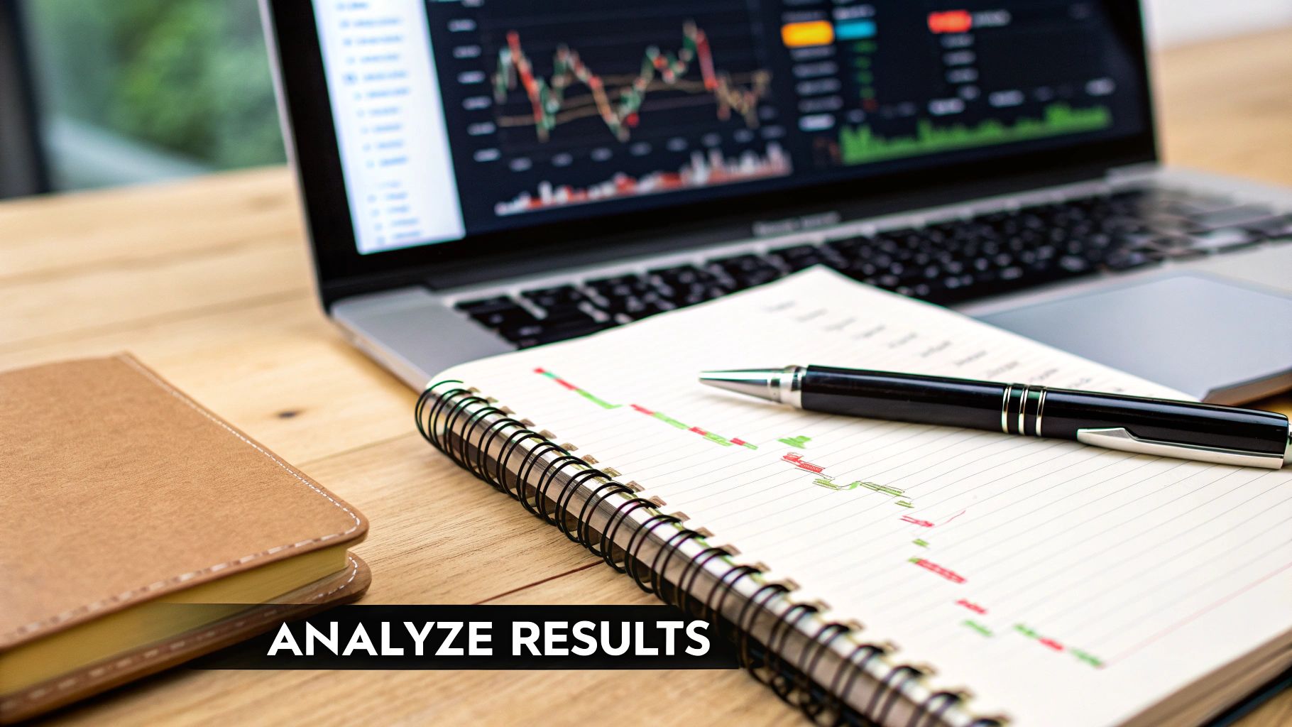 A trader analyzing charts on a monitor with data and graphs, representing turning simulation data into actionable insights. A trader analyzing charts on a monitor with data and graphs, representing turning simulation data into actionable insights.