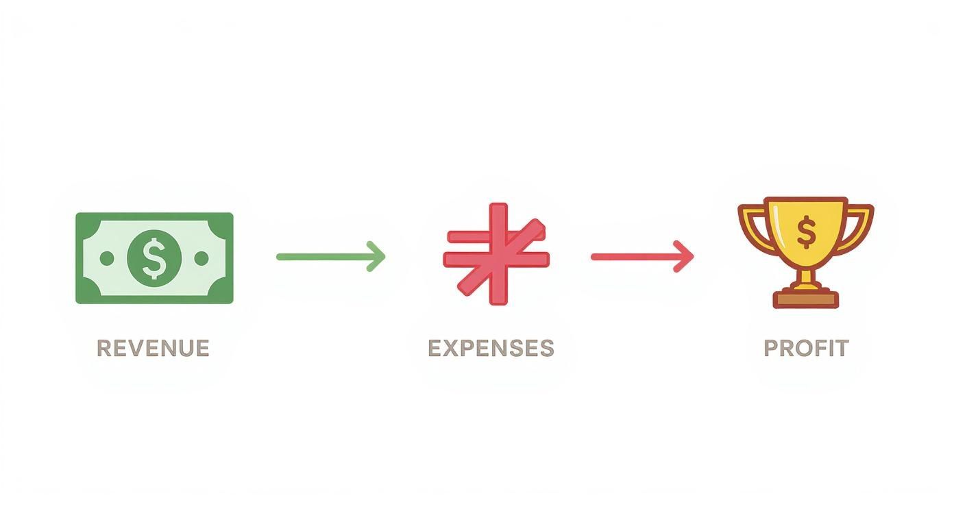 Infographic about profit loss formula Infographic about profit loss formula