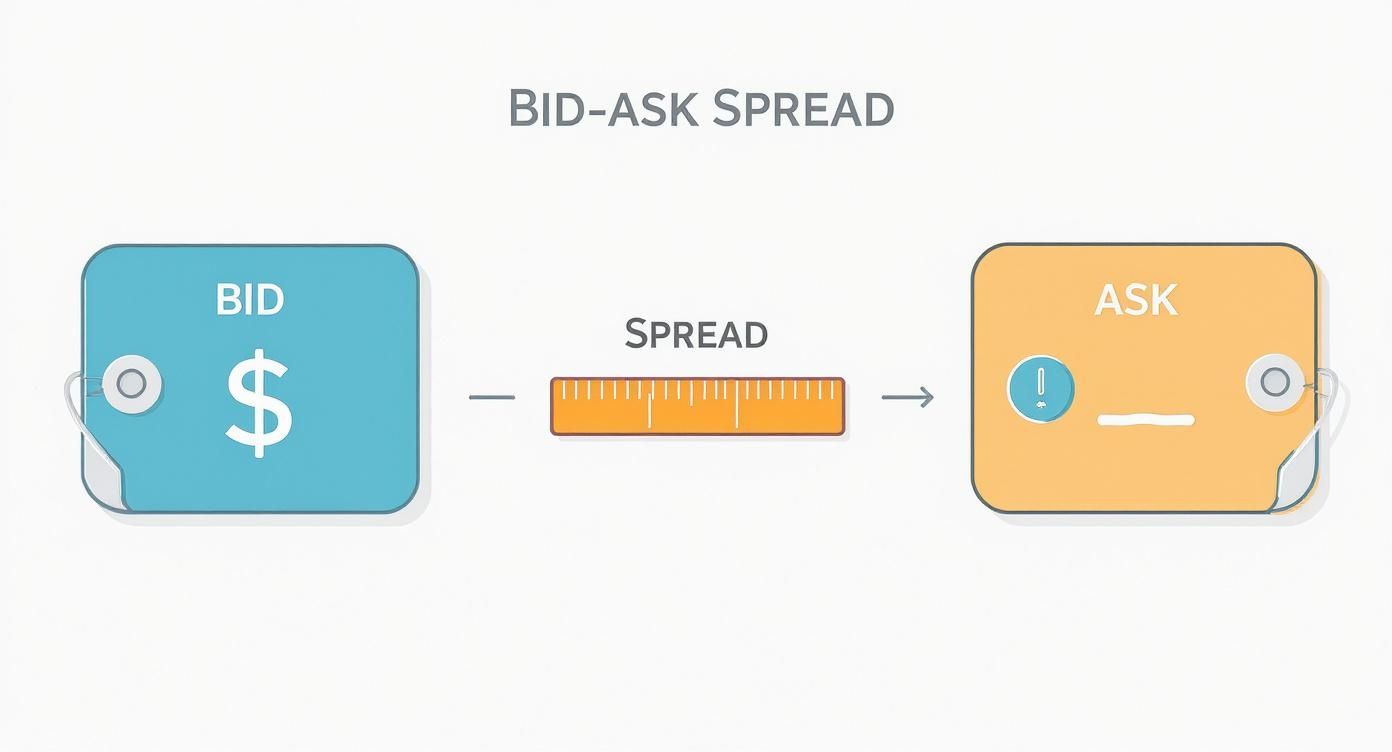 Infographic about what is bid ask spread Infographic about what is bid ask spread