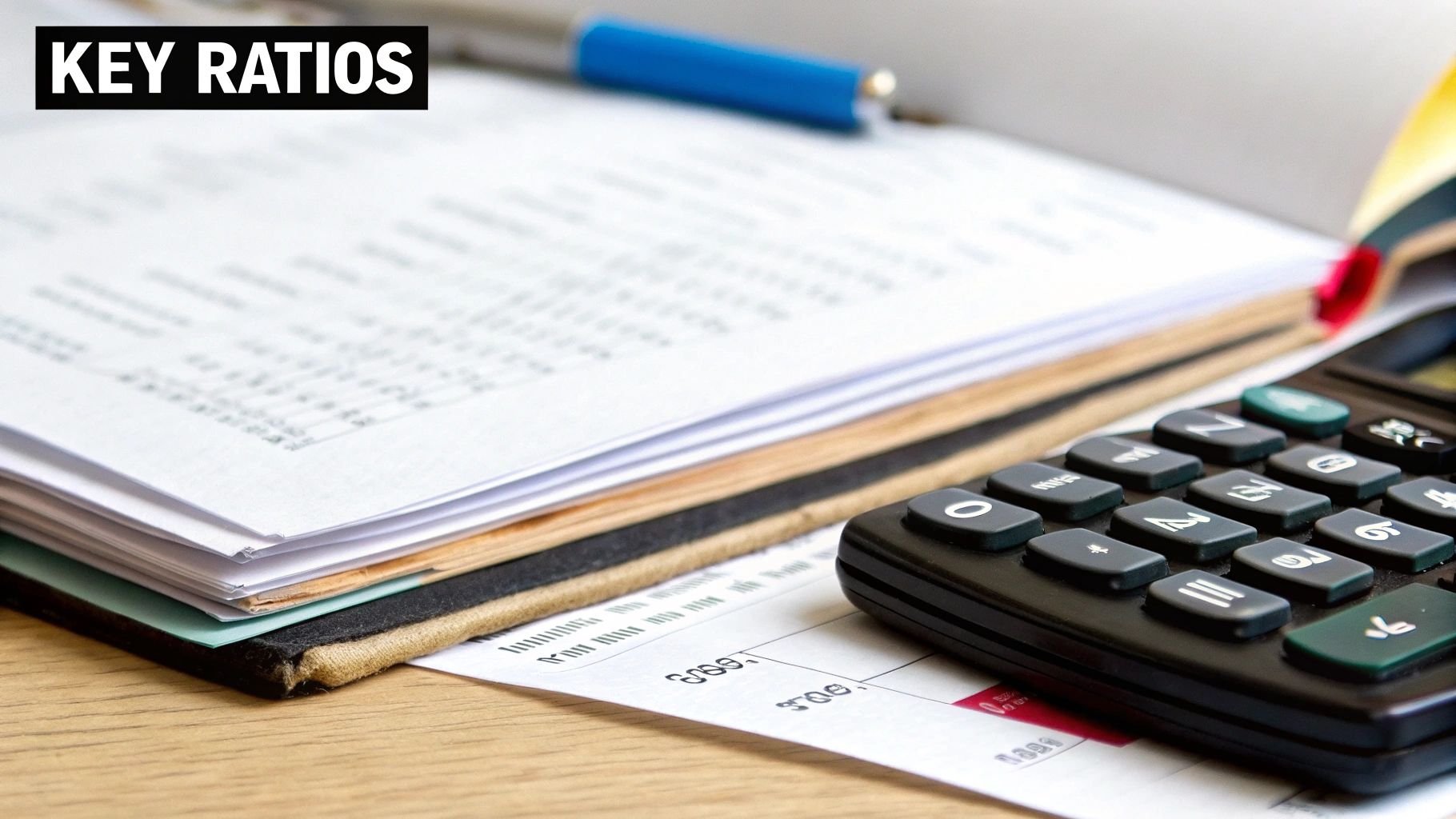 Scale balancing a house and money, representing stock valuation