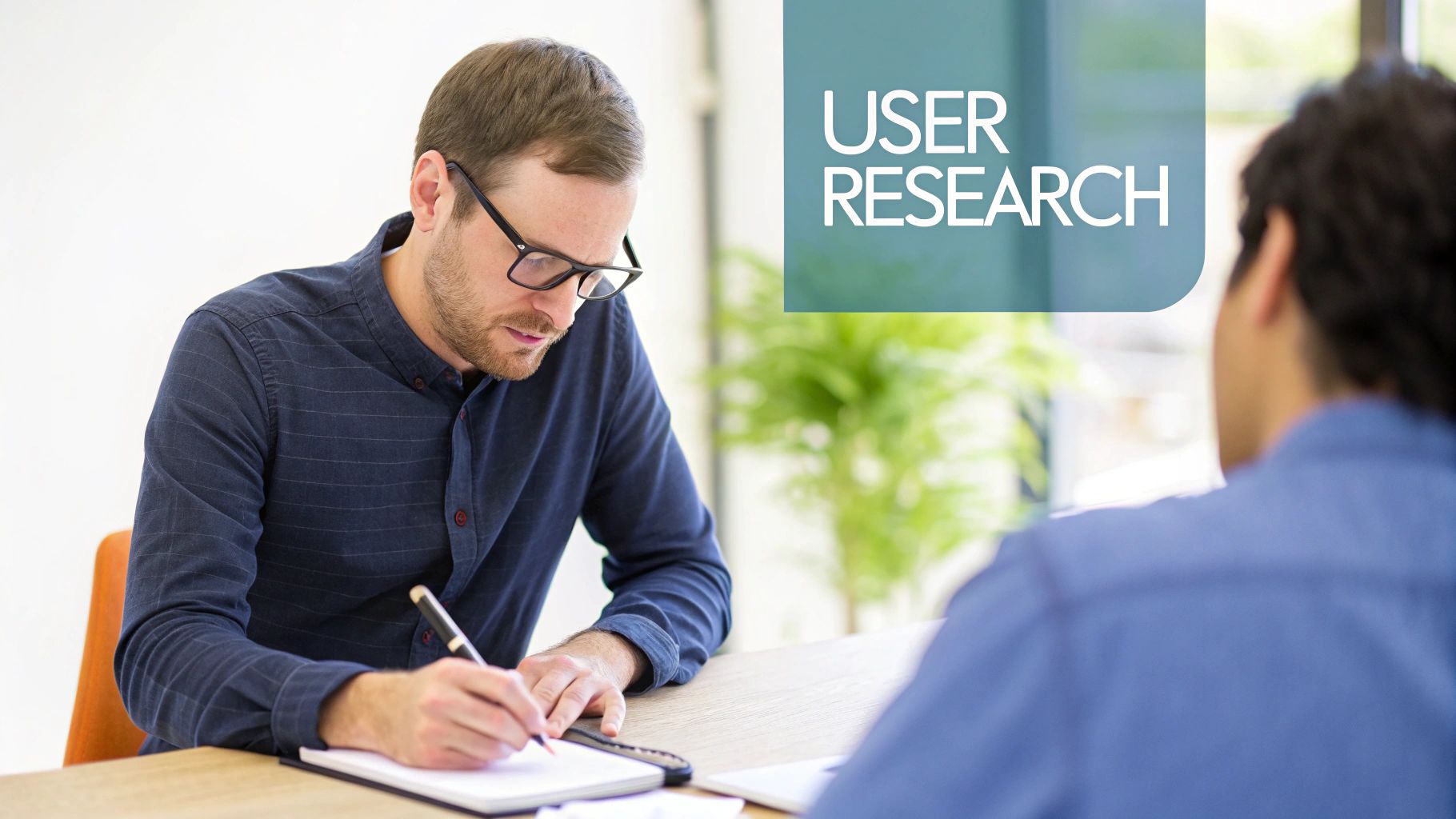 A person interacting with a user-friendly digital interface on a large screen, representing a superior user experience.