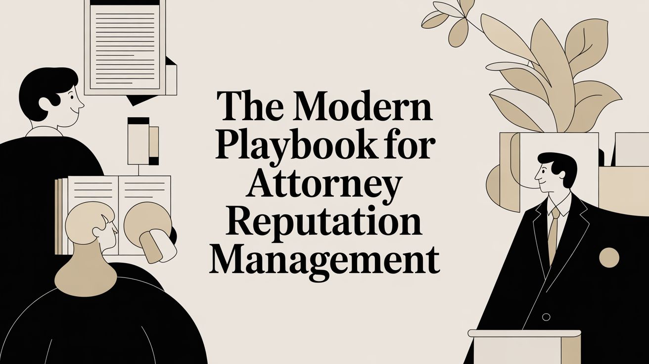 The Modern Playbook for Attorney Reputation Management