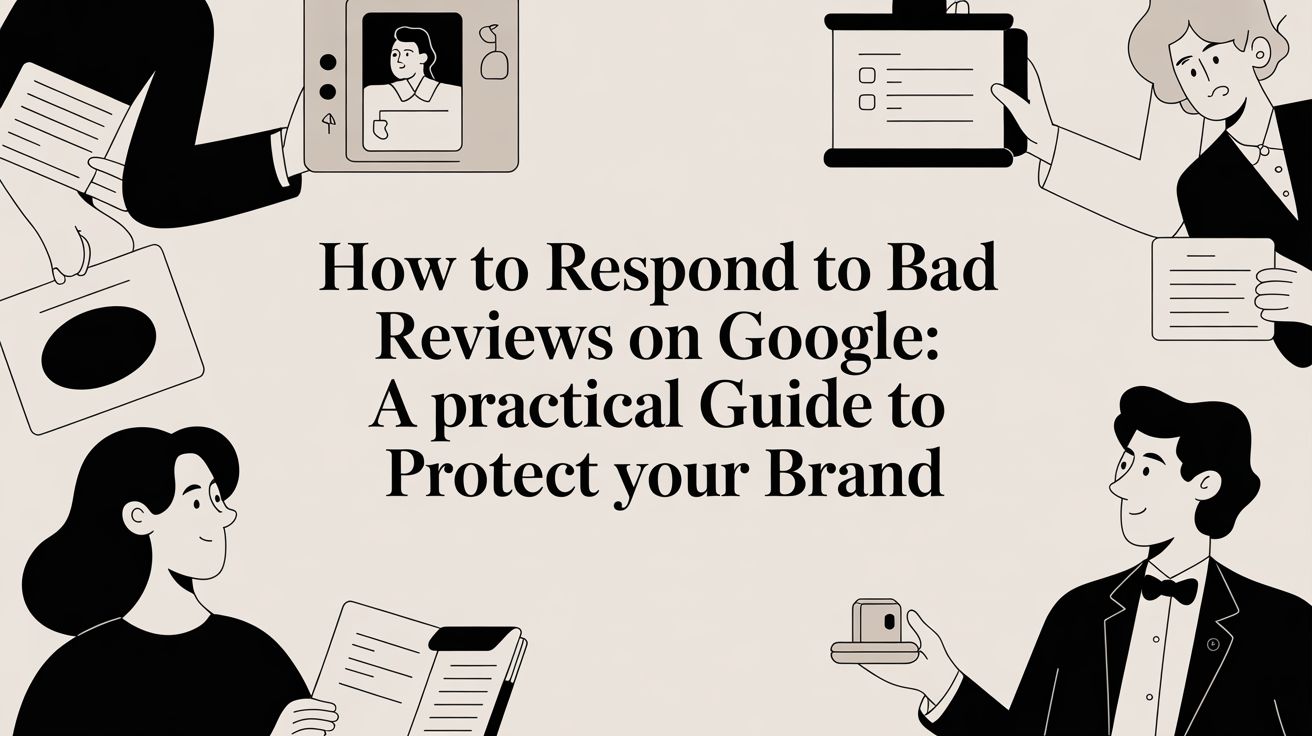 How to respond to bad reviews on google: A practical guide to protect your brand