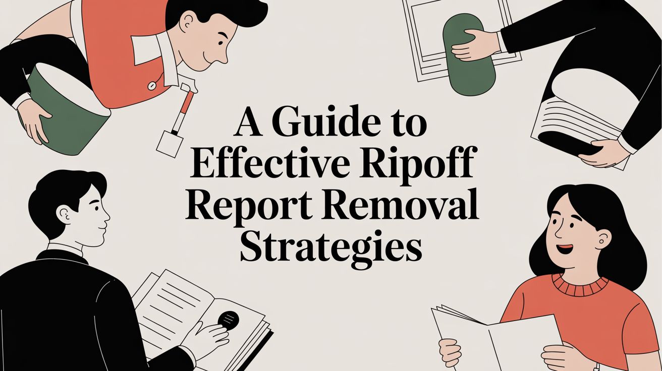 A Guide to Effective Ripoff Report Removal Strategies