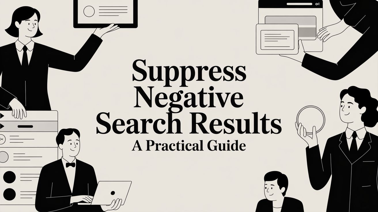 Suppress Negative Search Results A Practical Guide