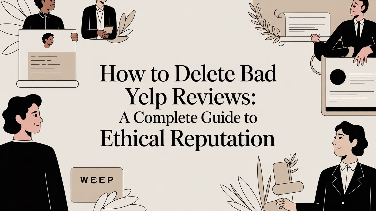 How to delete bad yelp reviews: A complete guide to ethical reputation