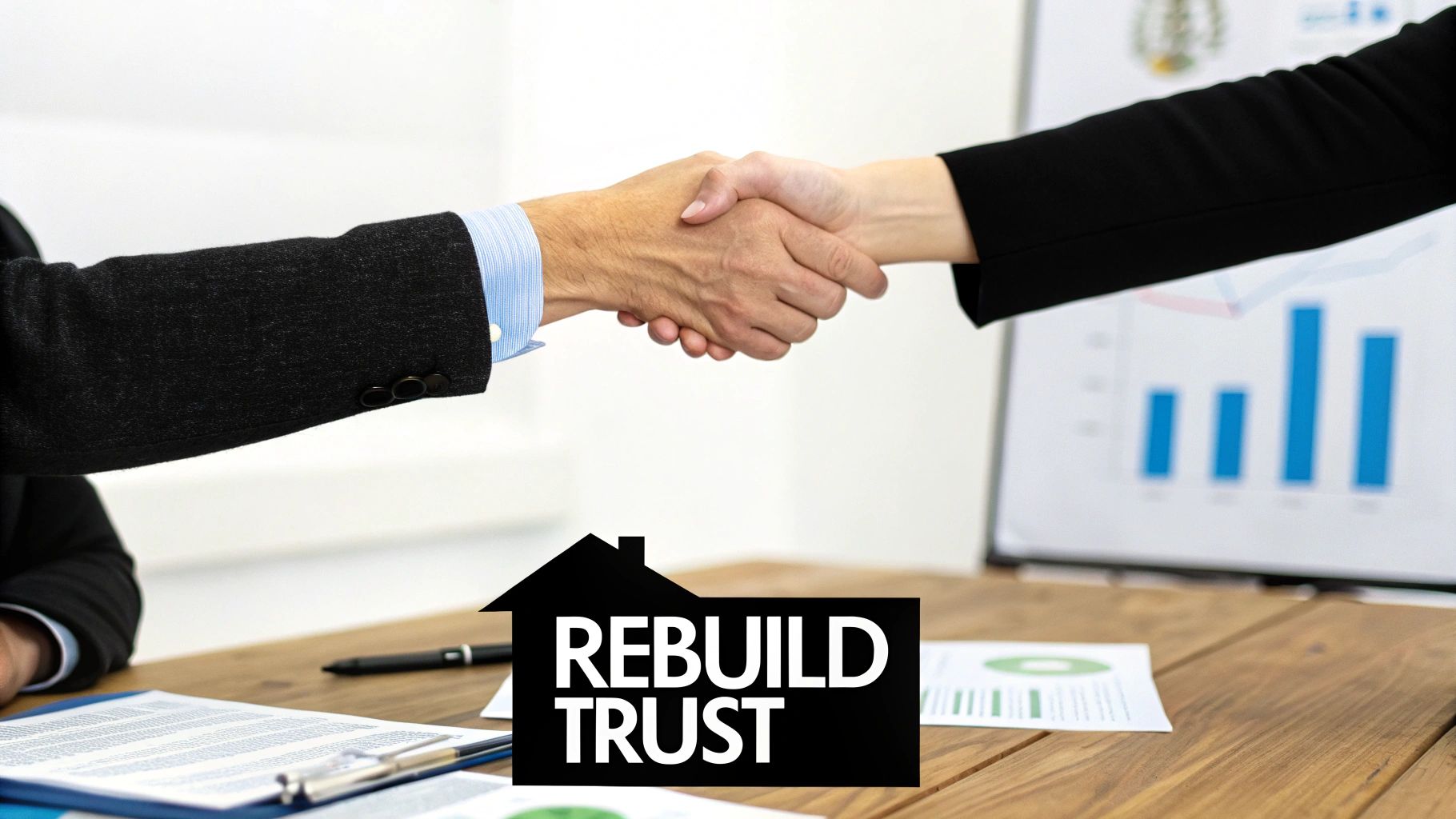 A person looking thoughtfully at a wall of sticky notes, representing strategic answers to complex questions.