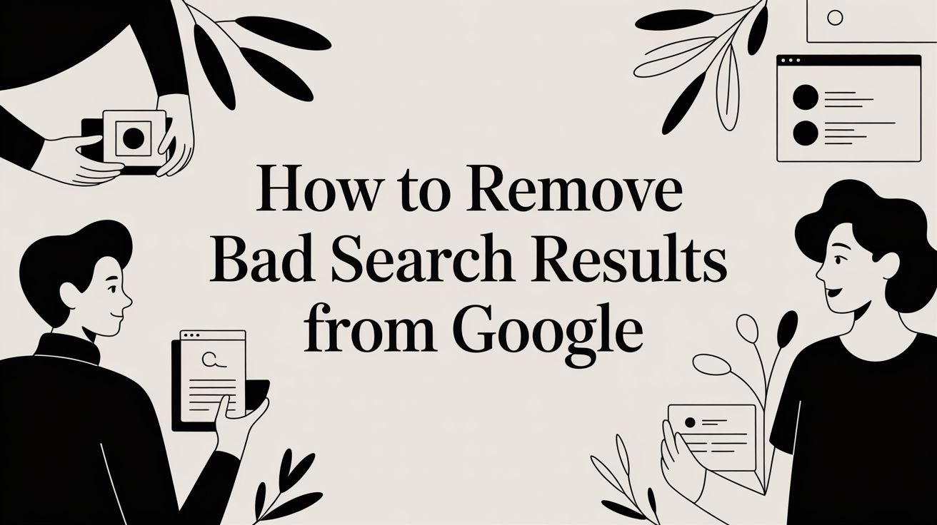 How to Remove Bad Search Results From Google