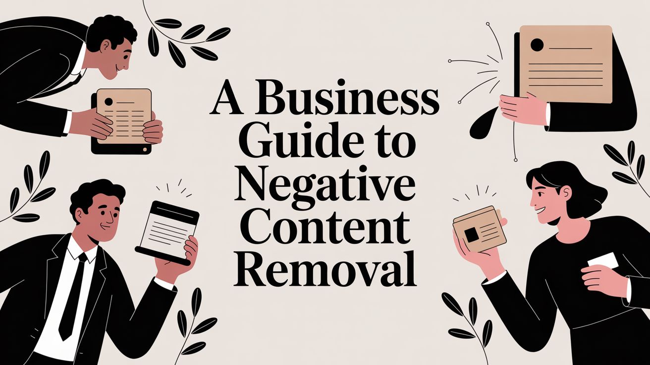 A Business Guide to Negative Content Removal